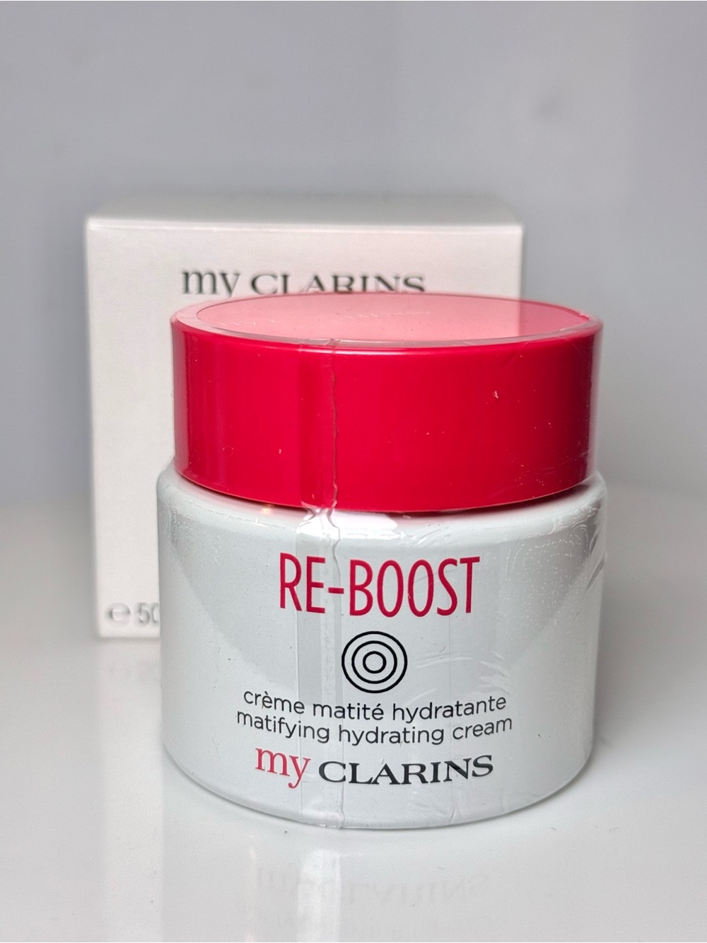 Clarins RE-BOOST Mattifying Hydrating Cream -
